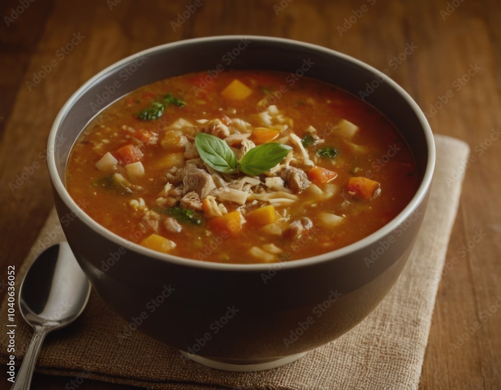 vegetable soup with meatballs vegetable soup with meatballs