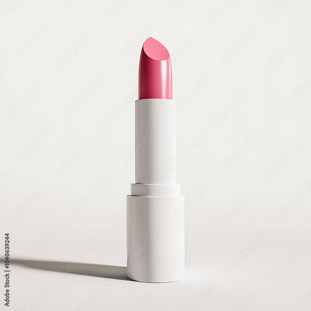 red lipstick on white background red lipstick on white background