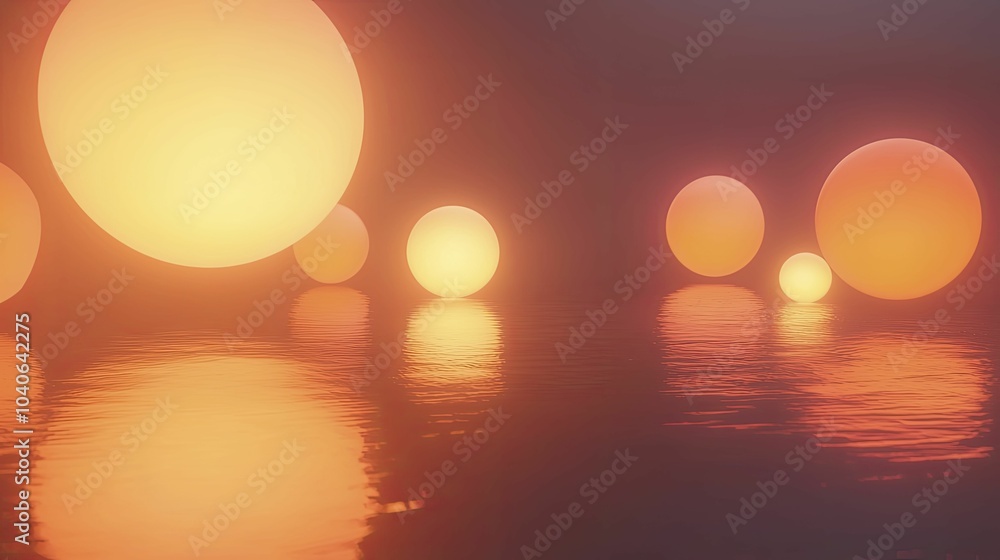 An abstract depiction of affection and comfort with luminous orbs drifting through darkness, featuring gentle blends of orange and pink tones. An abstract depiction of affection and comfort with luminous orbs drifting through darkness, featuring gentle blends of orange and pink tones.