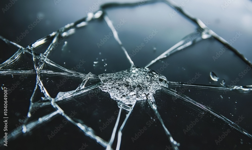 broken glass dark background texture, Cracked touch screen phone broken glass dark background texture, Cracked touch screen phone