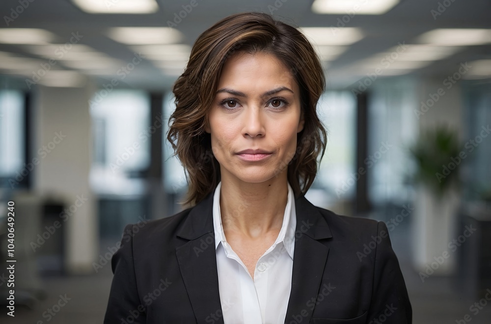  Businesswoman in Office.