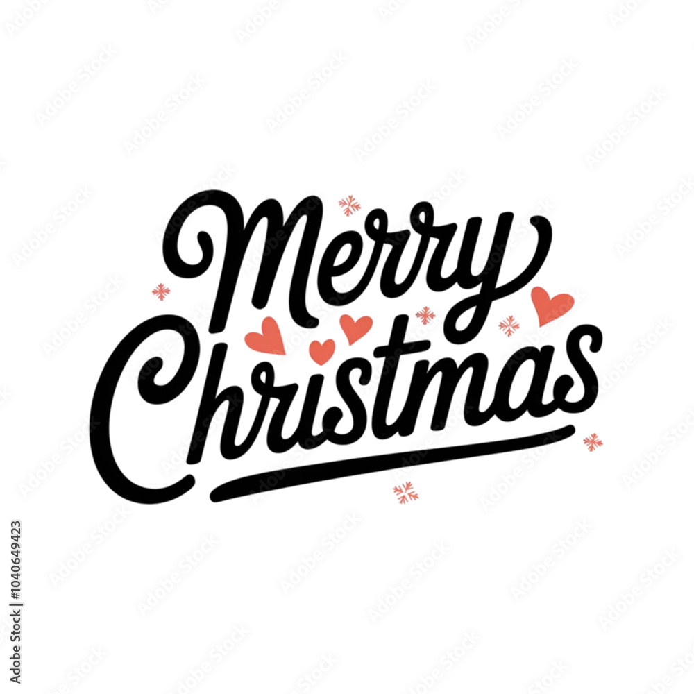 cursive lettering spells out Merry Christmas cursive lettering spells out Merry Christmas