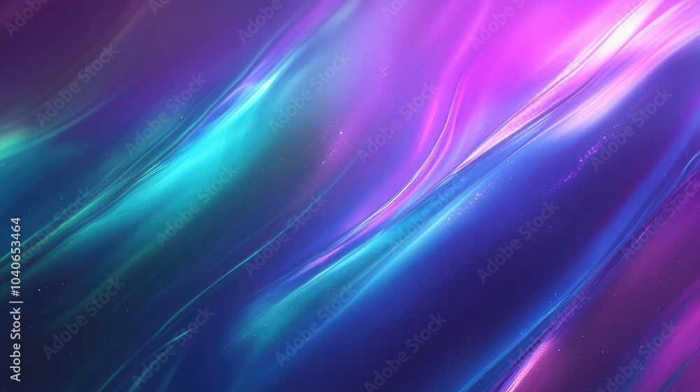 Purple blue and dark green create a blurred abstract background featuring smooth transitions of iridescent colors in a vibrant gradient Purple blue and dark green create a blurred abstract background featuring smooth transitions of iridescent colors in a vibrant gradient