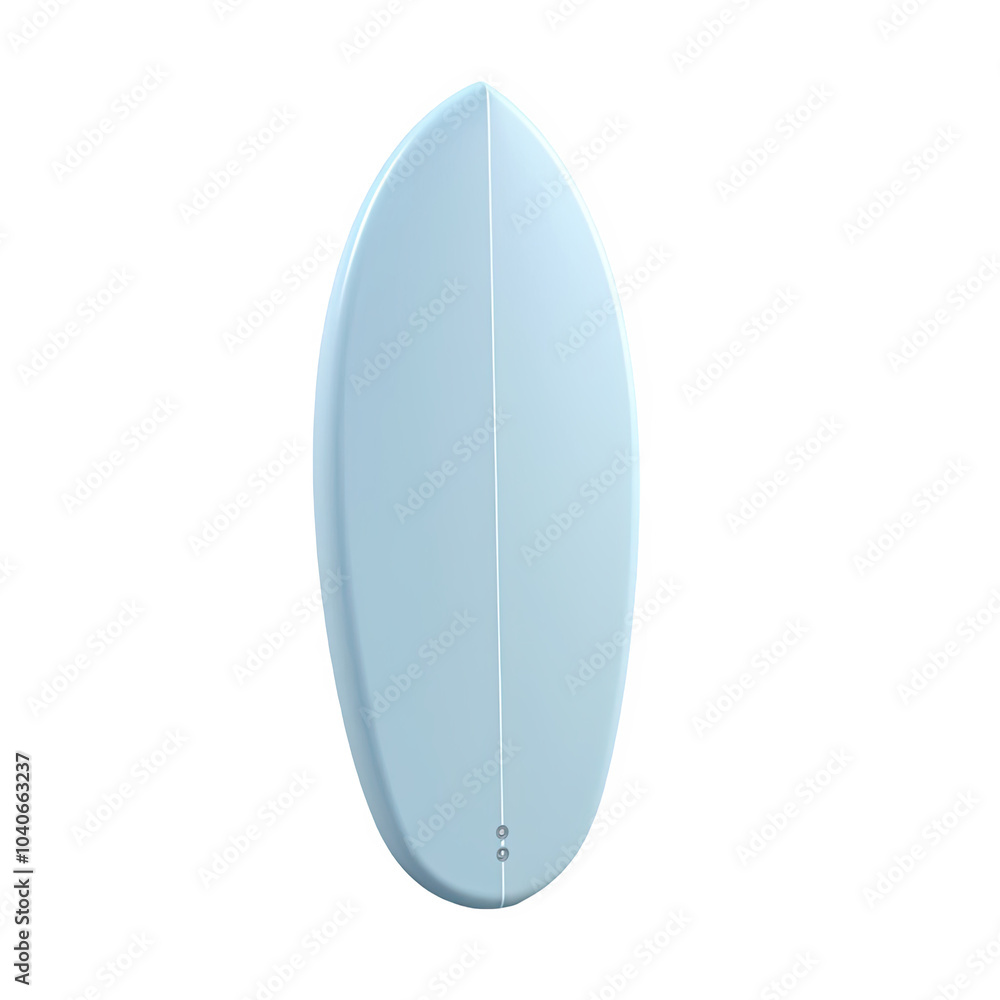 Blue surfboard 3d icon PNG, cartoon style minimal on transparent, isolate on white background Blue surfboard 3d icon PNG, cartoon style minimal on transparent, isolate on white background