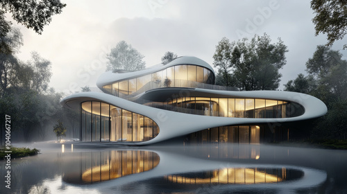 "Fluid Harmony: A Vision of Parametric Architecture"