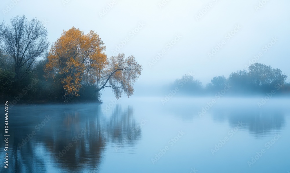 misty morning on the river misty morning on the river