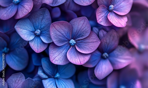 Blue and Purple colours