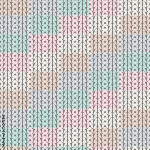 Knitted background pattern wallpaper knitting decorative print handmade textile knitting handiwork