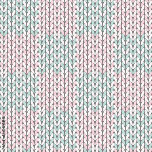 Knitted background pattern wallpaper knitting decorative print handmade textile knitting handiwork