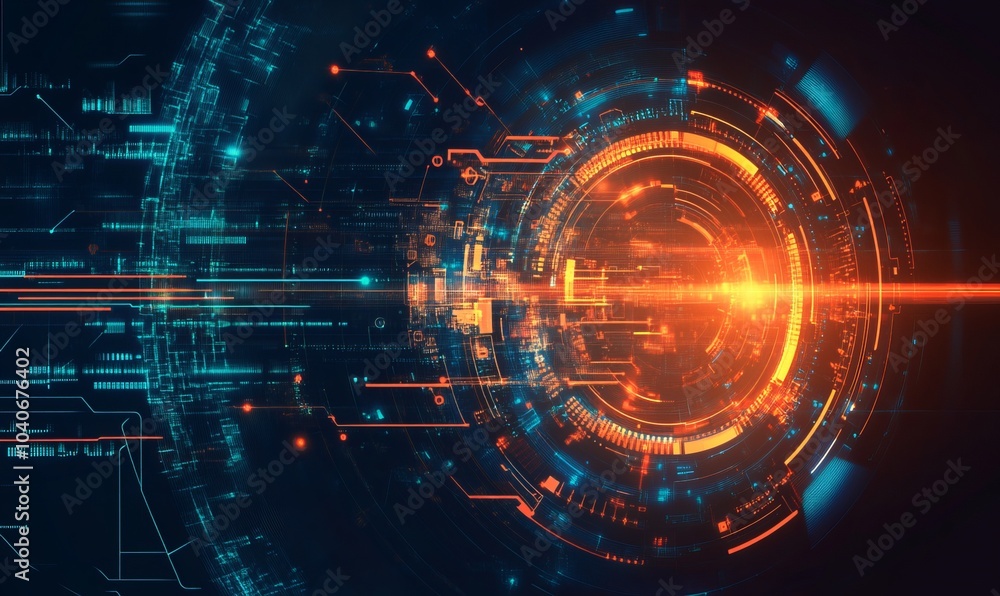 abstract futuristic data computer technology business background abstract futuristic data computer technology business background