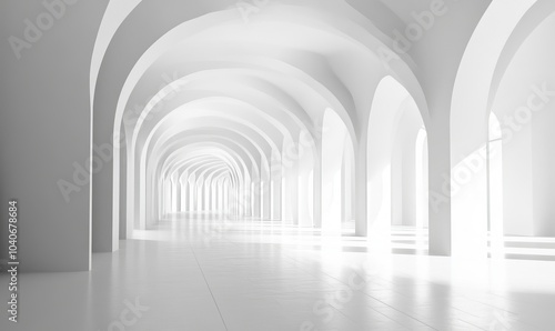 White Interior Background