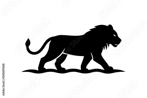 lion ready vector