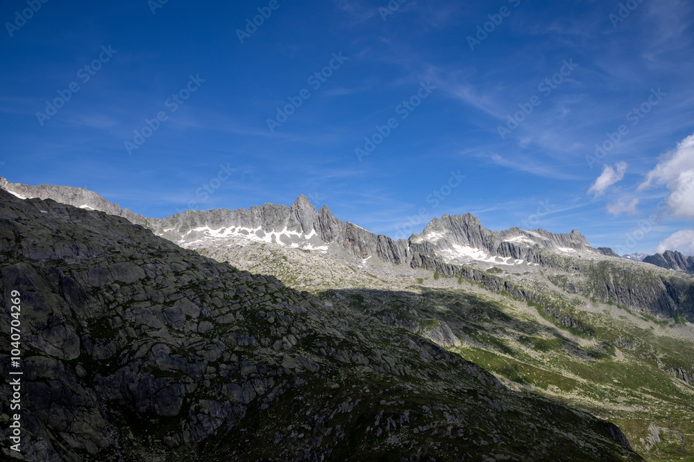 landscape in the swiss mountains landscape in the swiss mountains