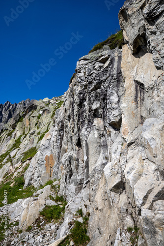 landscape in the swiss mountains