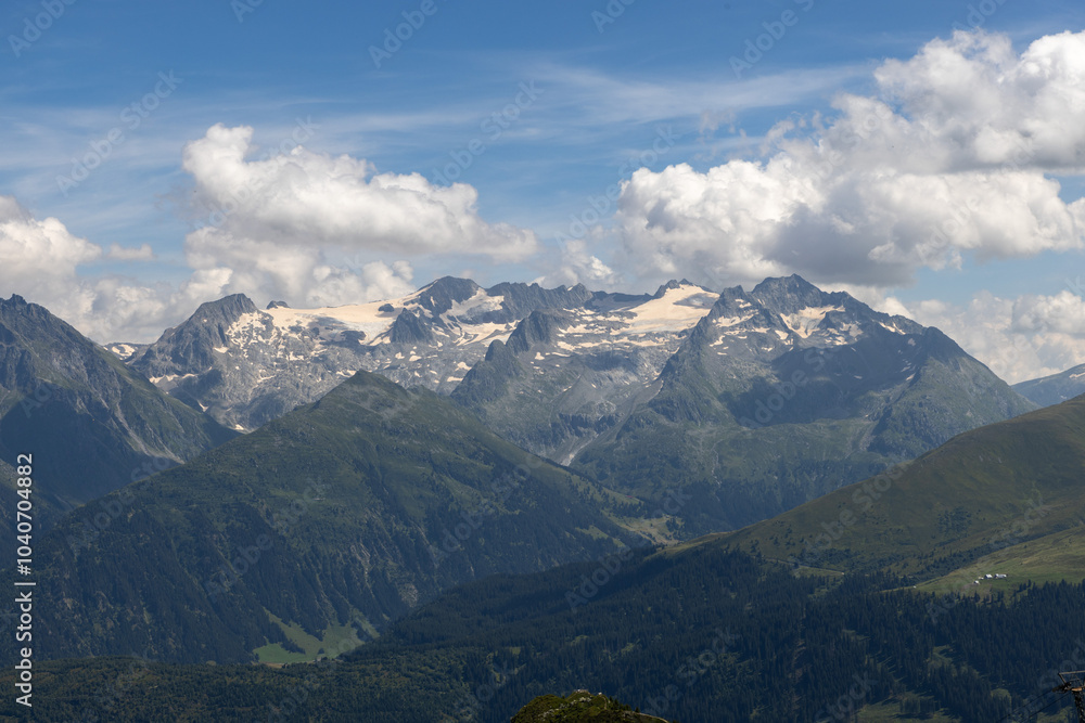 Fototapeta premium landscape in the swiss mountains