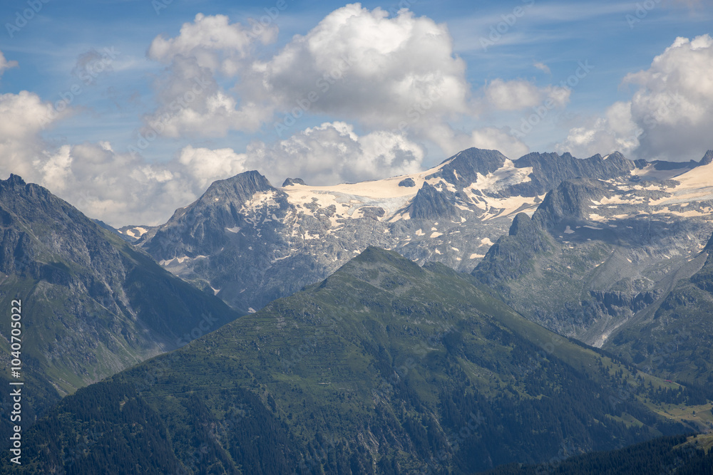 landscape in the swiss mountains landscape in the swiss mountains