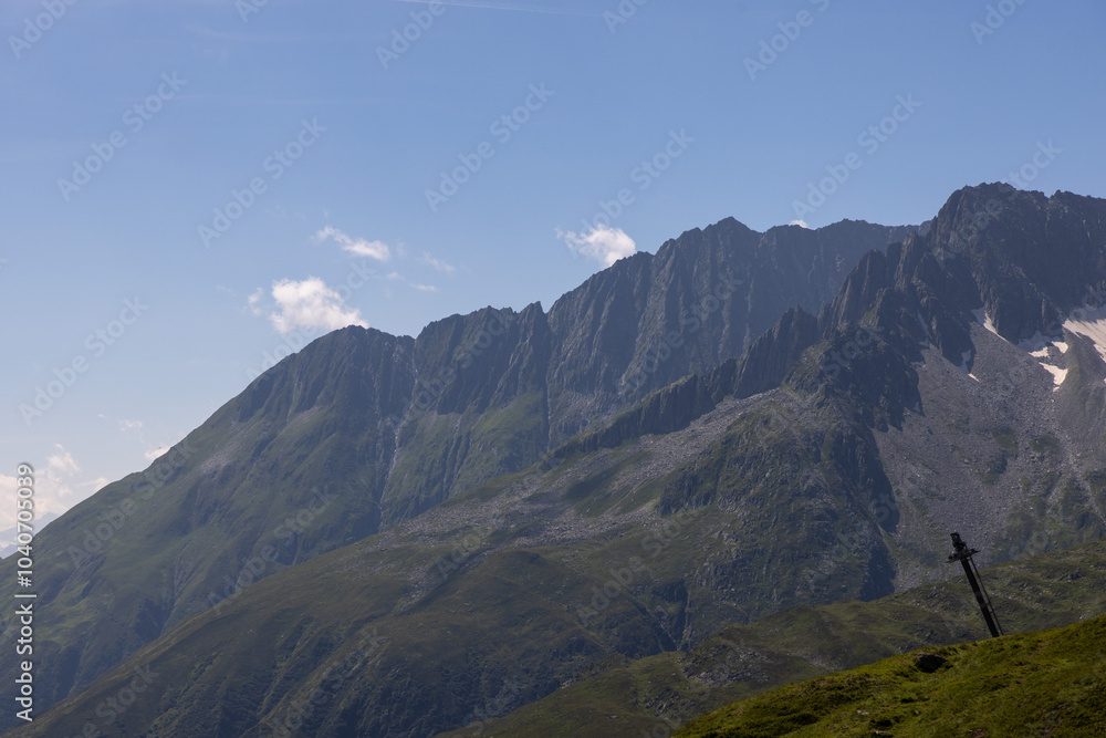 Fototapeta premium landscape in the swiss mountains