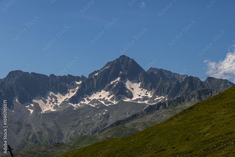 landscape in the swiss mountains landscape in the swiss mountains