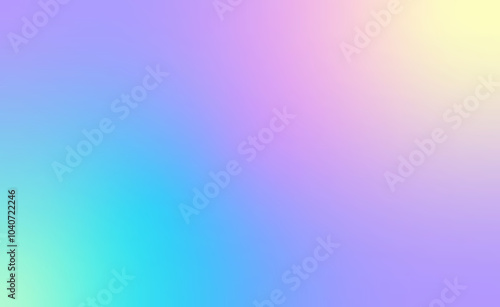 Trendy design template with bright gradient holographic texture.Retro-futuristic wave.Vector abstract holographic background 80-90's.