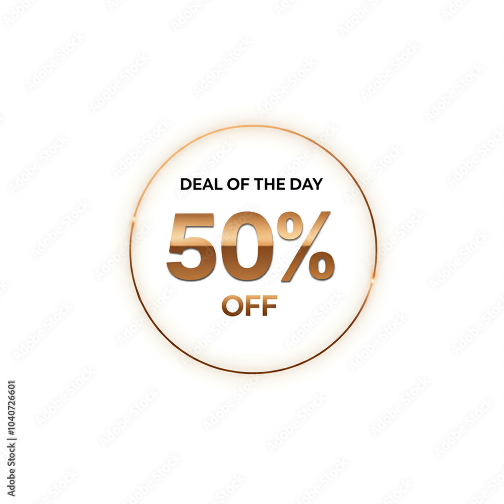 Deal of the day 50% off