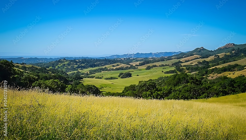 landscape with mountains and blue sky landscape with mountains and blue sky