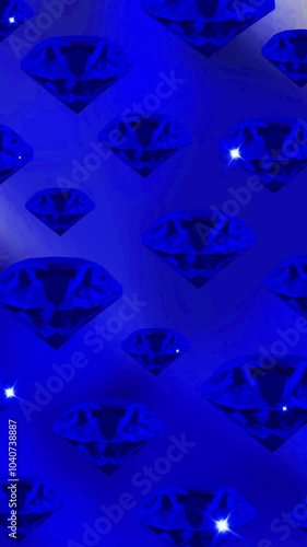 Sapphire animation background