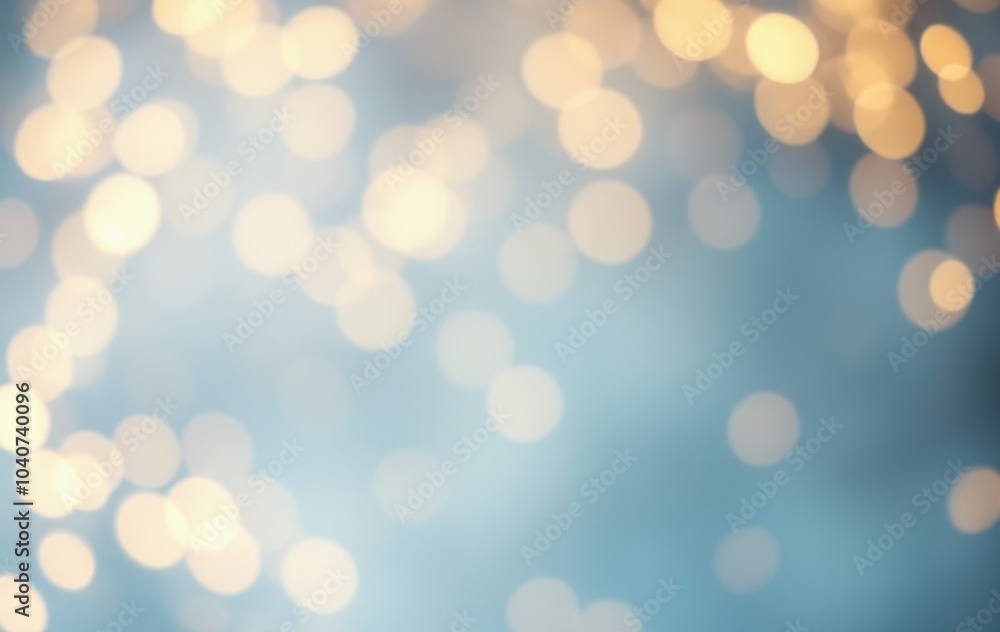 Golden bokeh lights with soft blur Golden bokeh lights with soft blur