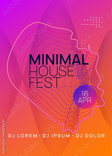 Night Club Set. Blue Sound Event. Edm Banner. Violet Fest Poster. Electro Invite. Soundwave Beat Invitation. Dj Trance Graphic. Pink Night Club Set