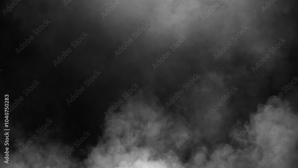Abstract fire smoke misty fog on isolated black background. Texture overlays. Design element. Abstract fire smoke misty fog on isolated black background. Texture overlays. Design element.
