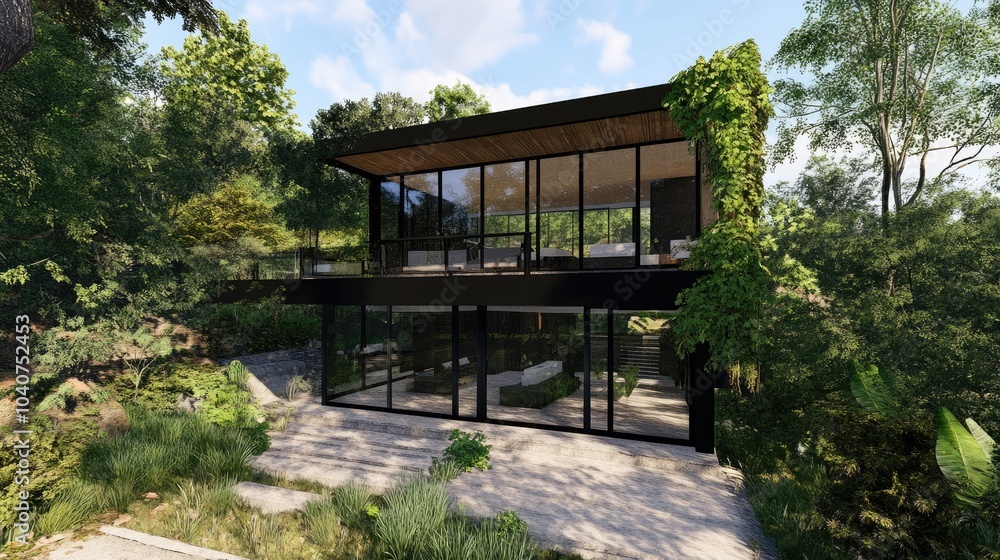 Innovative building design with virtual overlays Innovative building design with virtual overlays