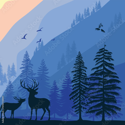 Landscape illustration