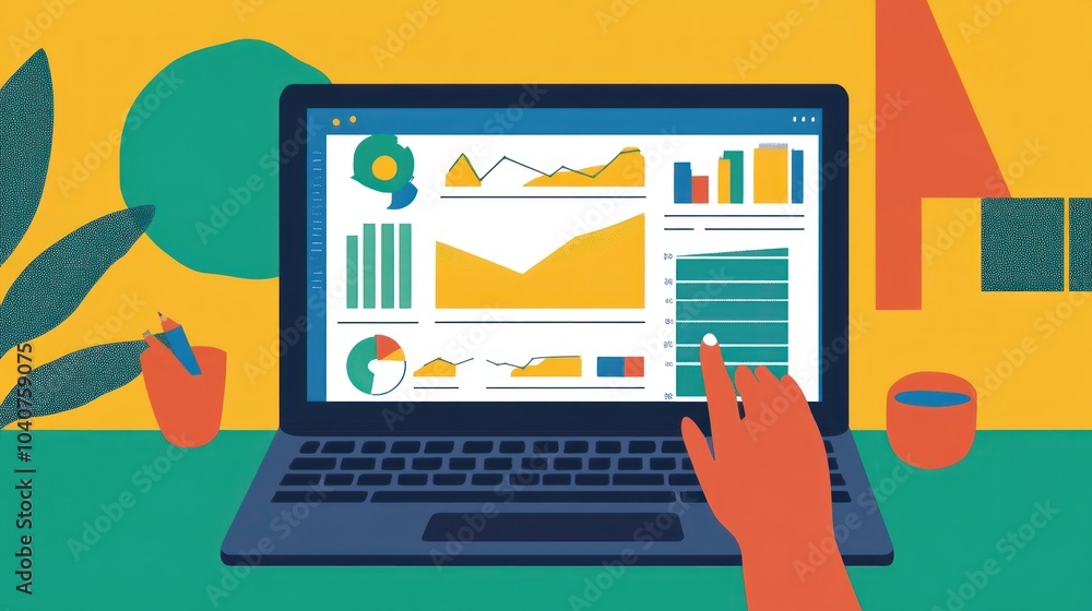 Data Analytics Illustration Data Analytics Illustration