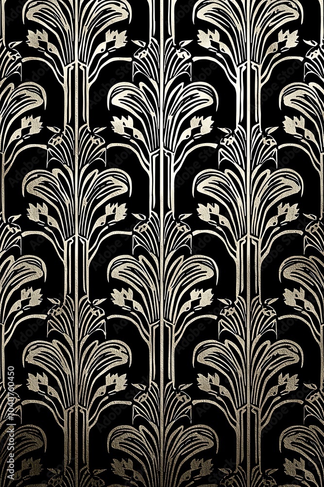 Art deco patterns embodying luxury and classic elegance in modern design. Art deco patterns embodying luxury and classic elegance in modern design.