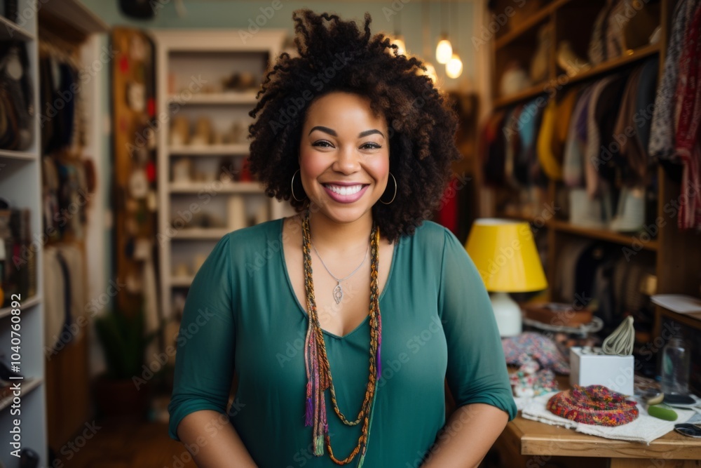 Portrait of a body positive female small business owner Portrait of a body positive female small business owner