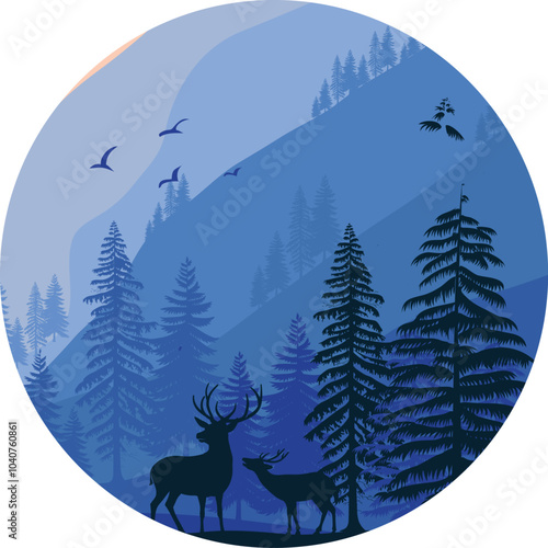 Landscape illustration
