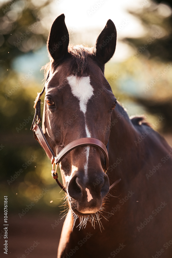 Obraz premium Bayrisches Warmblut