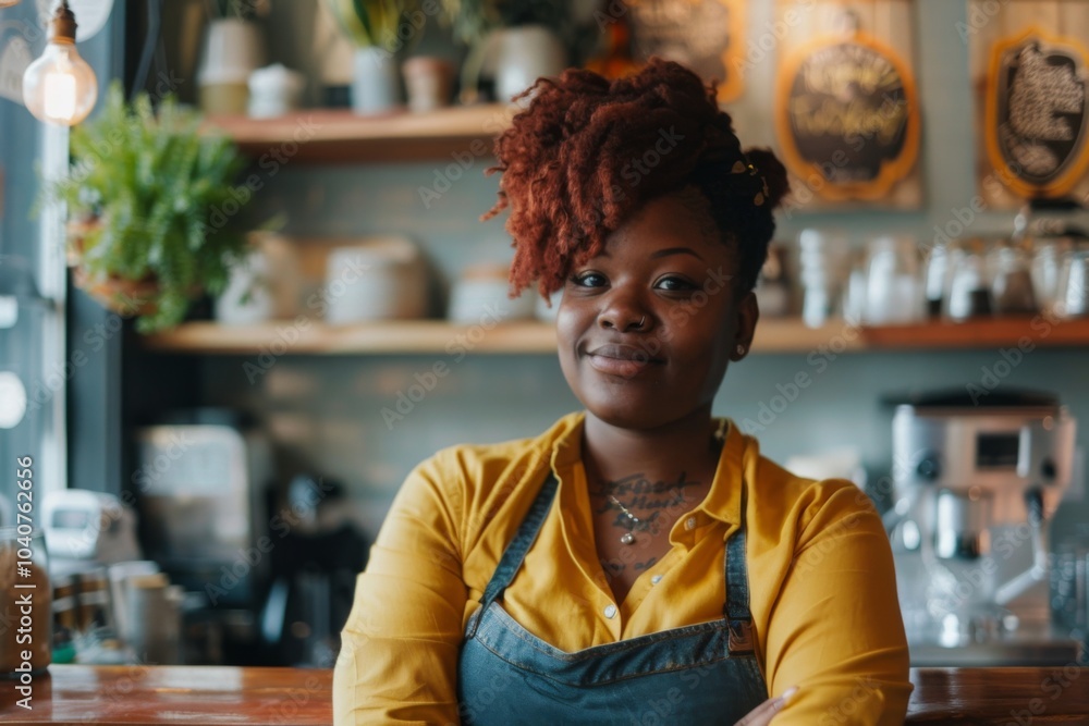 Portrait of a body positive female small business owner Portrait of a body positive female small business owner