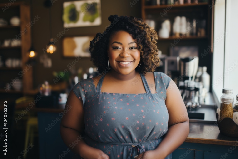 Portrait of a body positive female small business owner Portrait of a body positive female small business owner