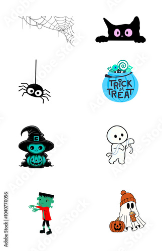 looking beautyfull conic Halloween Design photo