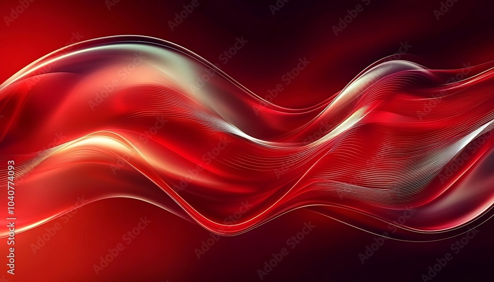 Elegant red wave backgrounds, ideal for modern design applications. Elegant red wave backgrounds, ideal for modern design applications.