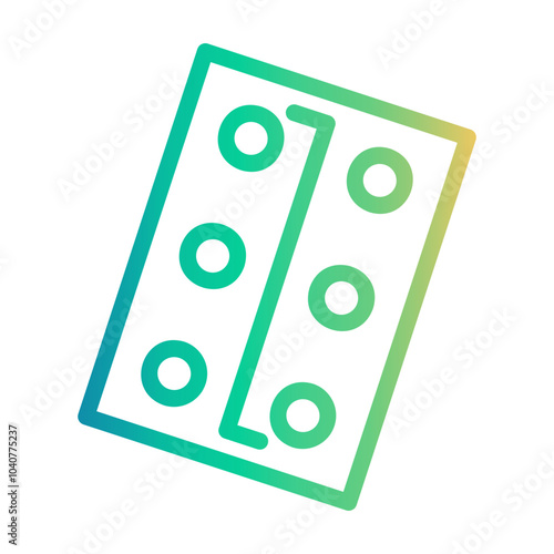 hormonal Line Gradient Icon