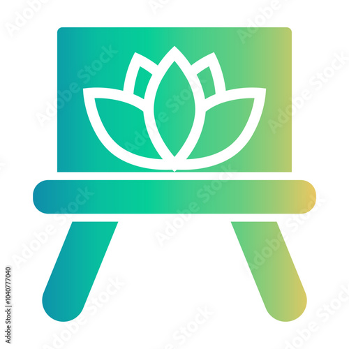 art therapy Gradient icon