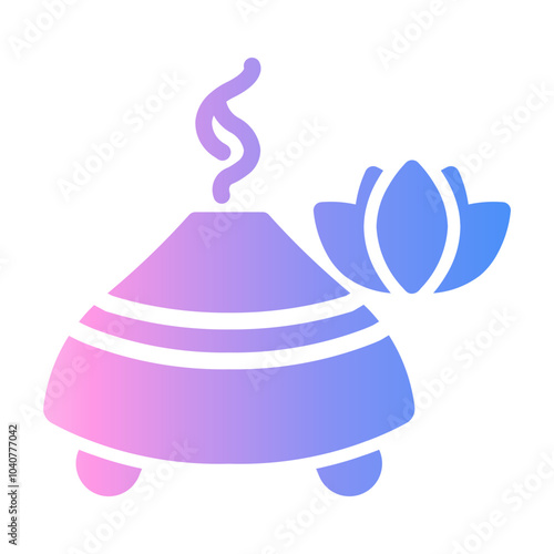 aroma therapy Gradient icon