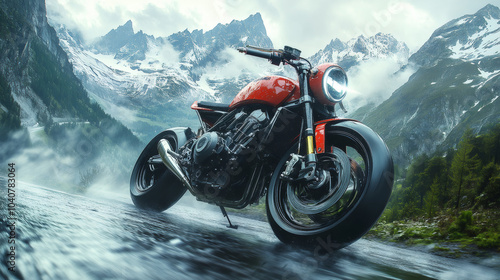 Husqvarna Svartpilen Riders Conquering Majestic Alpine Landscapes