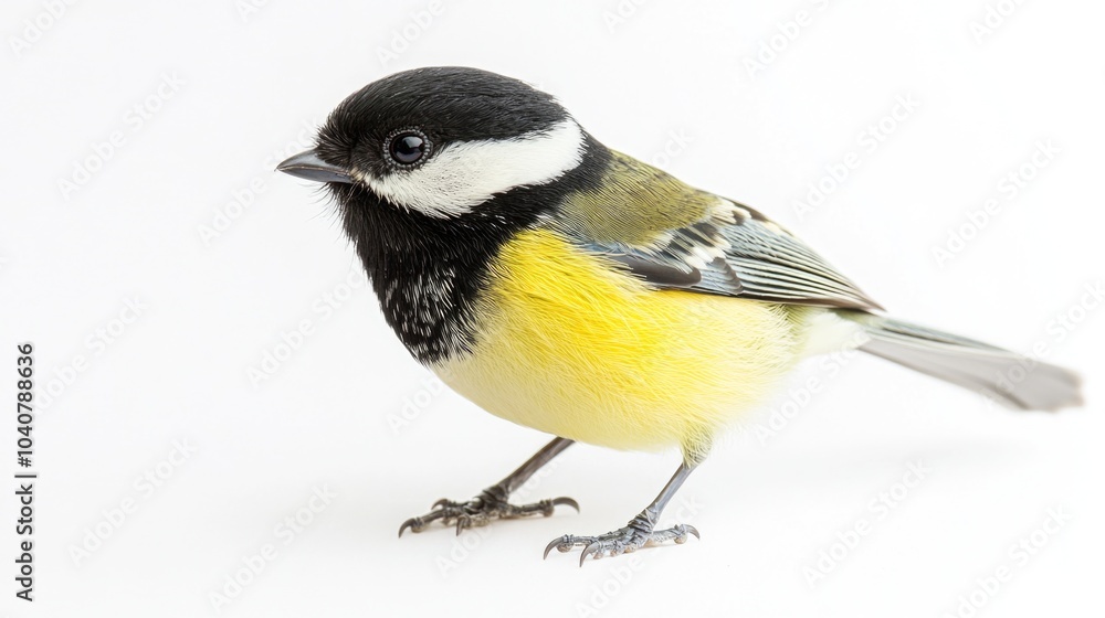 Fototapeta premium Vividly Colored Bird on Perch