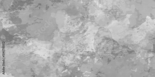 Abstract background with white paper texture and white and gray watercolor painting background. white cloud paper texture design and watercolor
