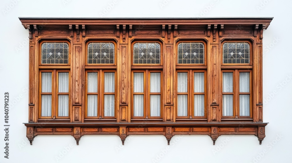 Elegant Wooden Window Design in High Resolution Elegant Wooden Window Design in High Resolution