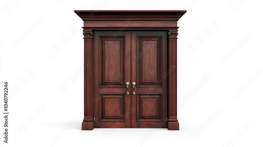 Elegant Wooden Double Doors for Sophisticated Spaces Elegant Wooden Double Doors for Sophisticated Spaces
