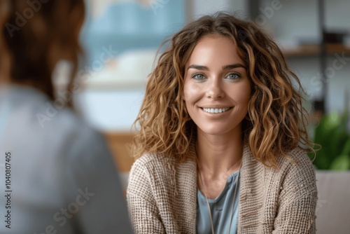 Therapist demonstrating empathy during a session highlighting mental health support