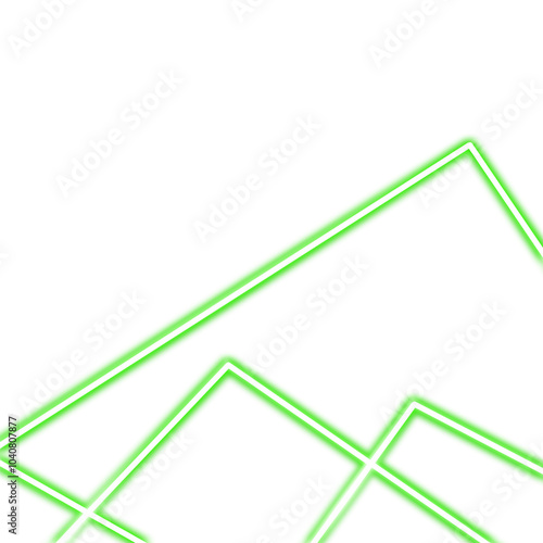 Free Download Neon Green Glowing Lines Overlay - GFXLoad